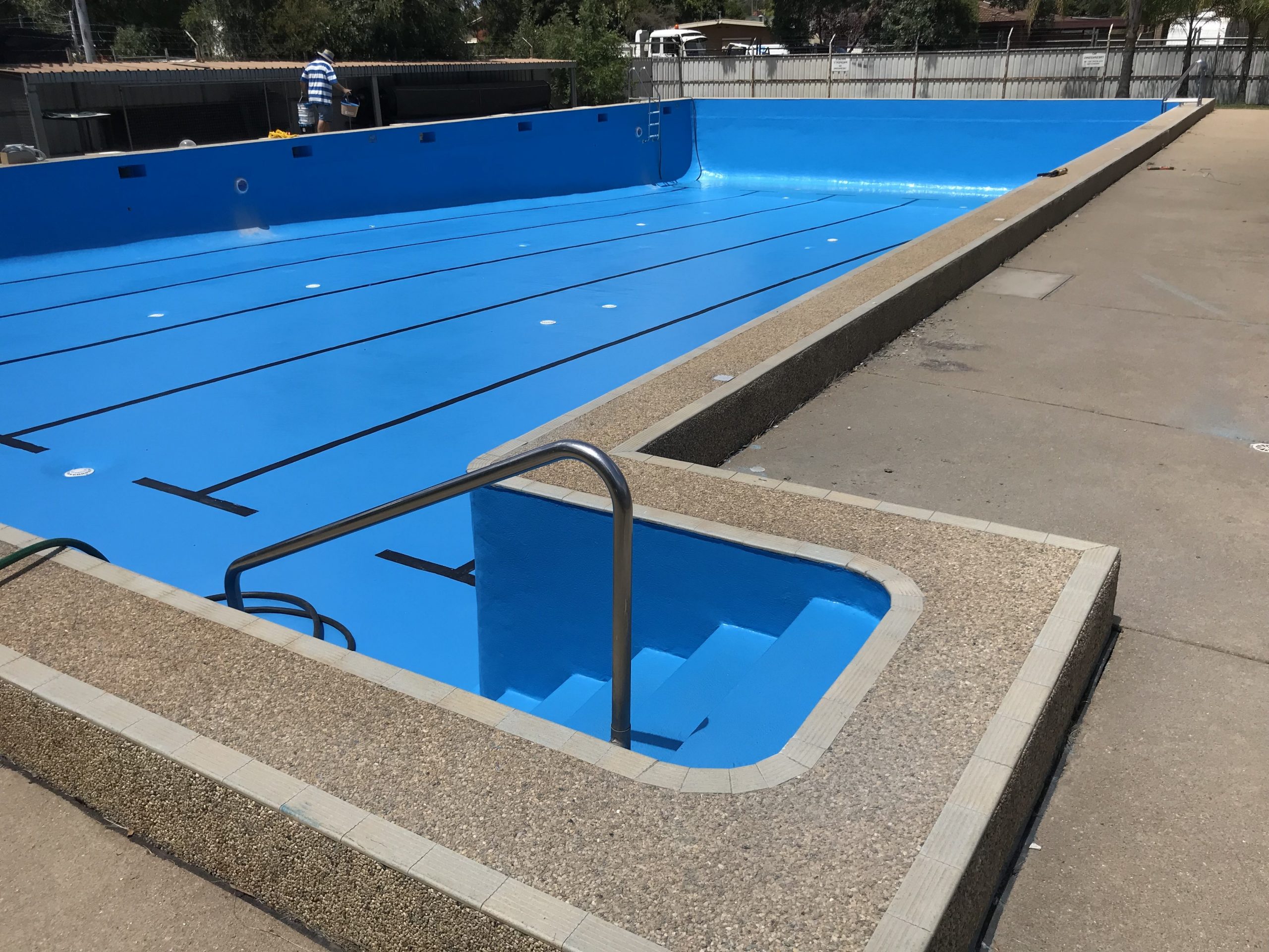 Pool renovation project